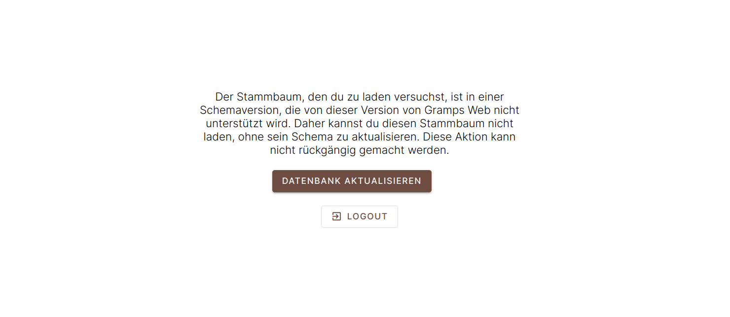 Gramps 5.2 und Grampshub - Details zur Umstellung